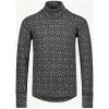 Underställ Barn Merino Design Jacquard Svart Vit Svala – miniature 2