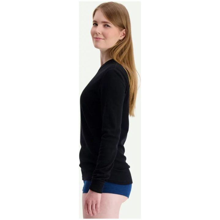 Underställströja Merino Extreme O-Neck Svart Svala – billede 3