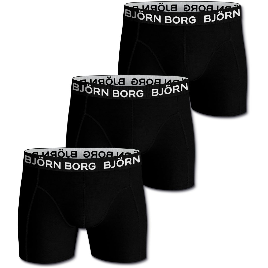 Undertøj Boxer Solid Sort Björn Borg Small