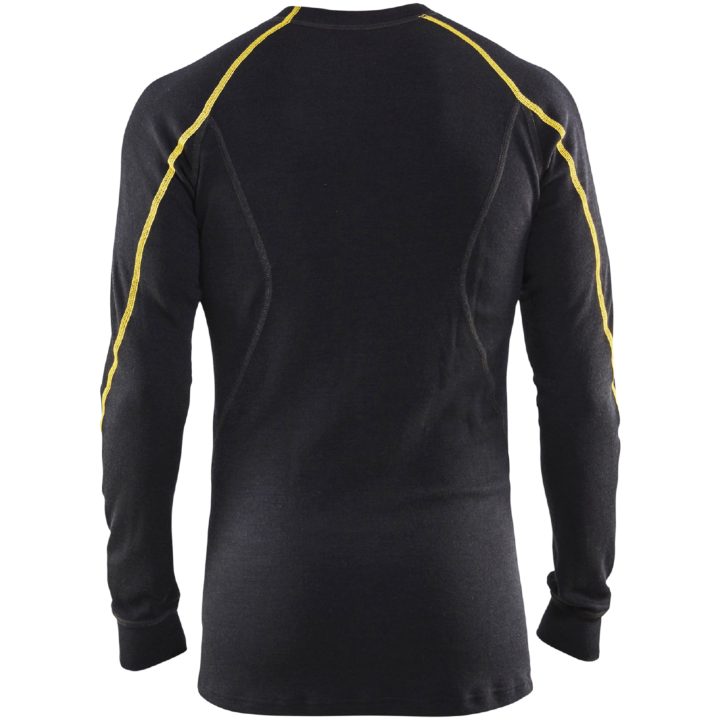 Undertrøje 47941075 Sort BLÅKLÄDER UNDERTRØJE 47941075 SORT XS – billede 2