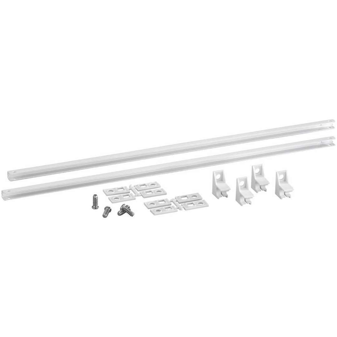 Universel glideskinne Elfa GLIDELISTE UNIVERSAL HVID 450X11