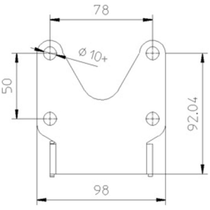 Universel Holder - Type 1 HIGHSIDER – billede 2