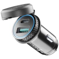 USB adapter for cigarette lighter USB-A&C Interphone