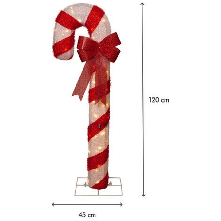 Utomhusdekoration CandyCane Vit Star Trading – billede 5