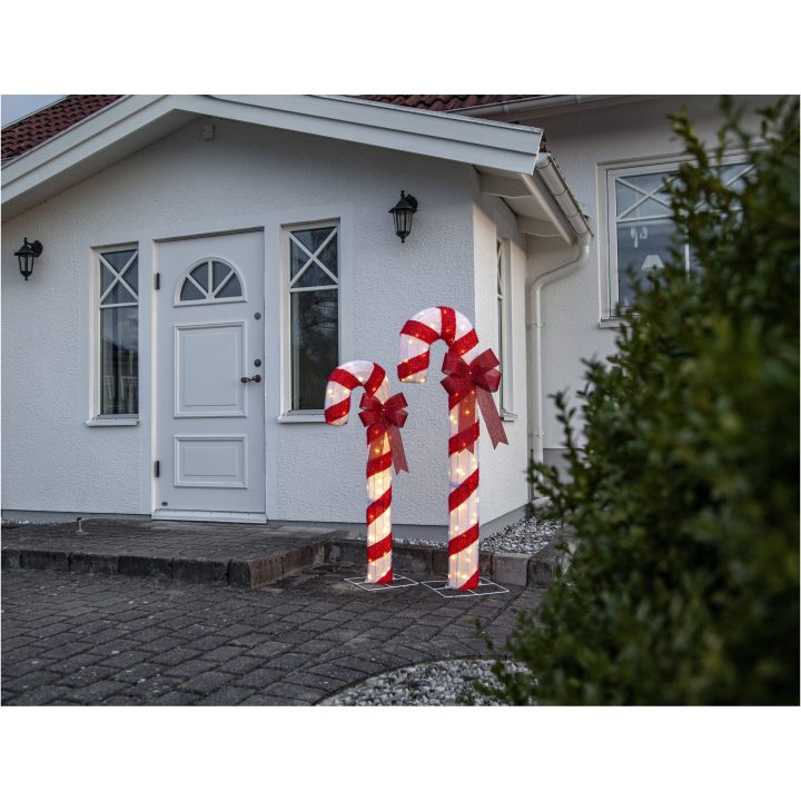 Utomhusdekoration CandyCane Vit Star Trading – billede 8
