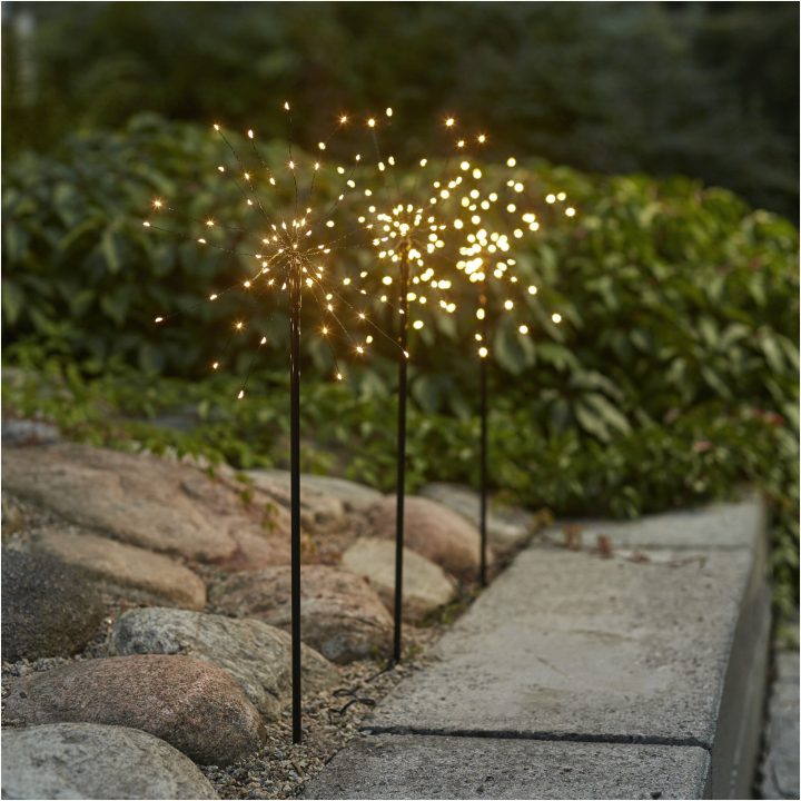 Utomhusdekoration Firework Outdoor Svart Star Trading – billede 3