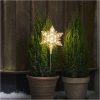 Utomhusdekoration Flocke Transparent Star Trading – miniature 2
