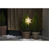 Utomhusdekoration Flocke Transparent Star Trading – miniature 3