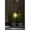 Utomhusdekoration Flocke Transparent Star Trading – miniature 4