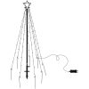 Utomhusdekoration Spiky Svart Star Trading – miniature 3
