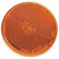 V PARTS ⌀55mm Round Reflector Orange - with Tape