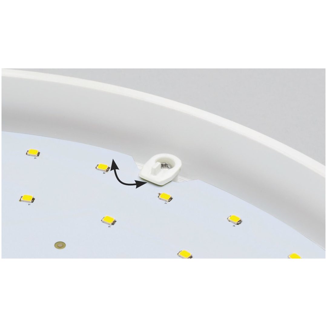 Væg-/loftarmatur Palma LED, 15W, IP44 MALMBERGS – billede 3