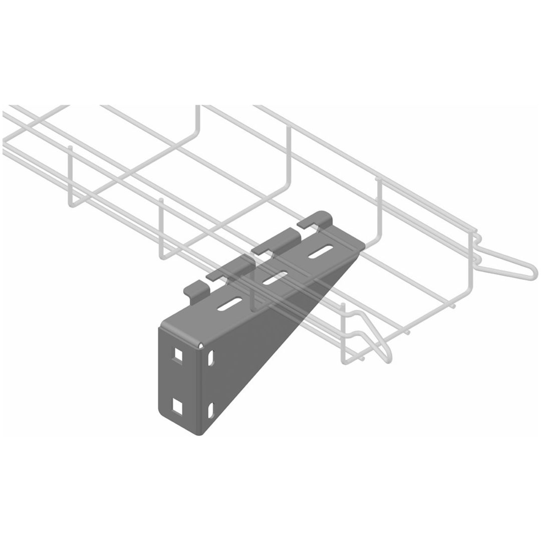 Vægbeslag, Varmgalvaniseret, 150 mm MALMBERGS – billede 2