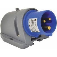 Vægindtag, 16A, 2P+J, 230V, 6h, IP44 MALMBERGS
