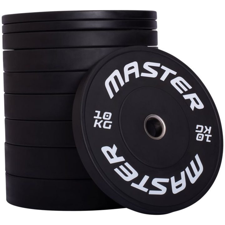 Vægtsæt crossfit 150 kg uden stang Master Fitness 150 kg – billede 2
