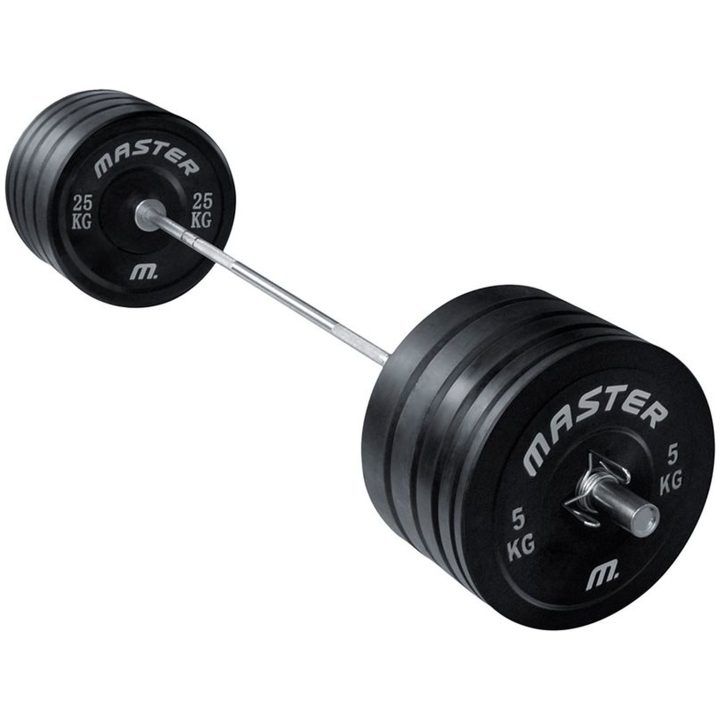 Vægtsæt crossfit 150 kg uden stang Master Fitness 150 kg – billede 3