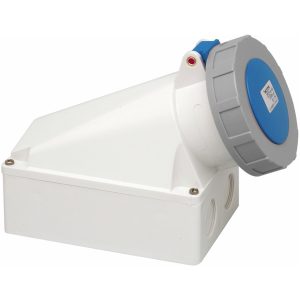 Vægudtag, 63A, 3P+J, 9h, 230V, IP67 MALMBERGS