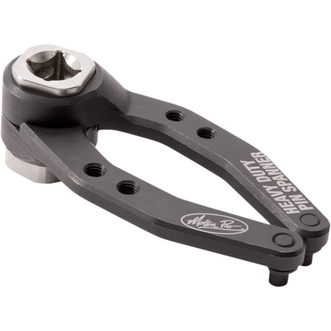 Værktøj Heavy Duty Pin Spanner Sort/Oxid Stål MOTION PRO Skruenøgle