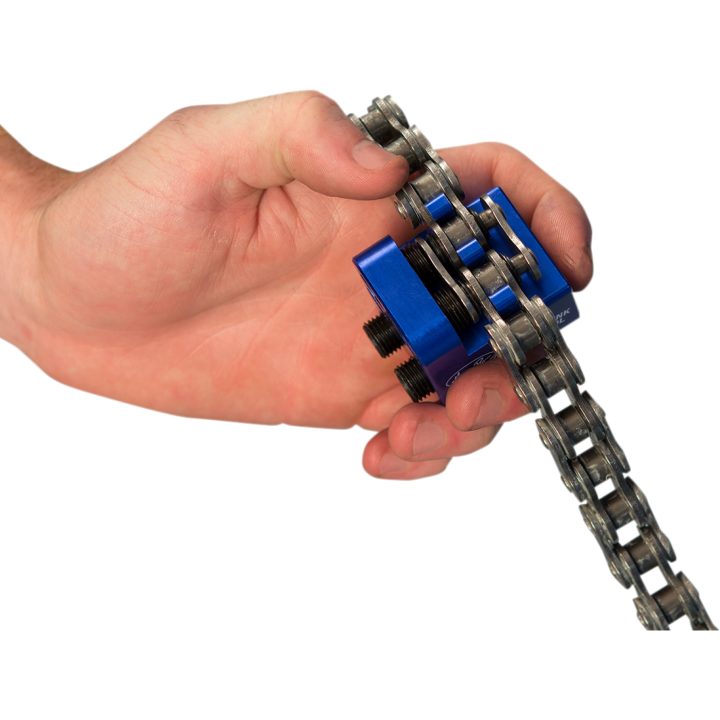 Værktøj Master Link Press Anodiseret/Blå Billet Aluminium MOTION PRO Kædelåspresse – billede 4