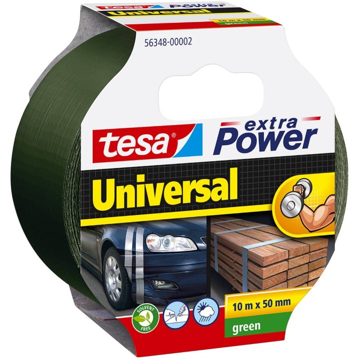 Vævtape Extra Power Universal TESA VÆVTAPE EX 56348 48MMX10M SVA – billede 3