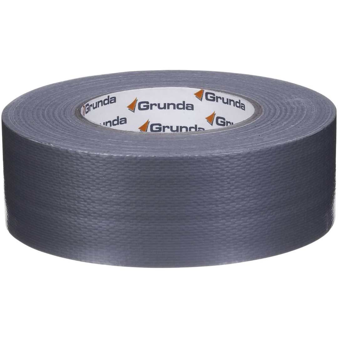 Vævtape Stærk Grunda TAPE VÆV ST 50MMX50M SILVER – billede 3