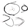 Vajersæt Komplet Sort Vinyl BURLY BRAND Kabelsæt – miniature 2