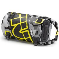Vandtæt taske EA114CM Rulle 30L Sort Grå Gul Givi