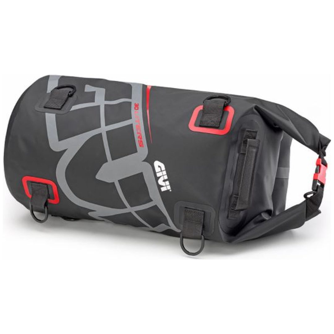 Vandtæt taske EA114GR Sort Grå Rød Givi 30 Liter