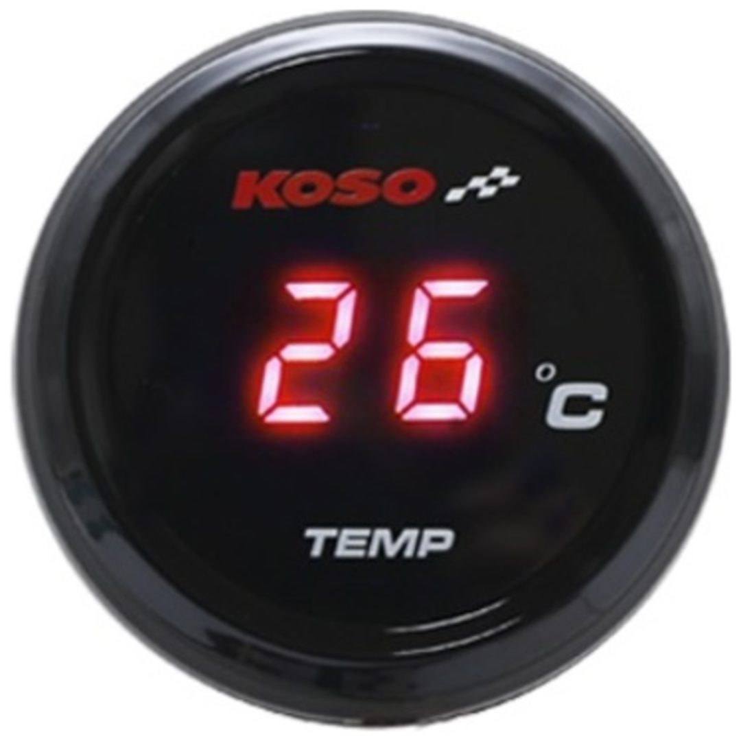 Vandtemperaturmåler I-GEAR Rød KOSO