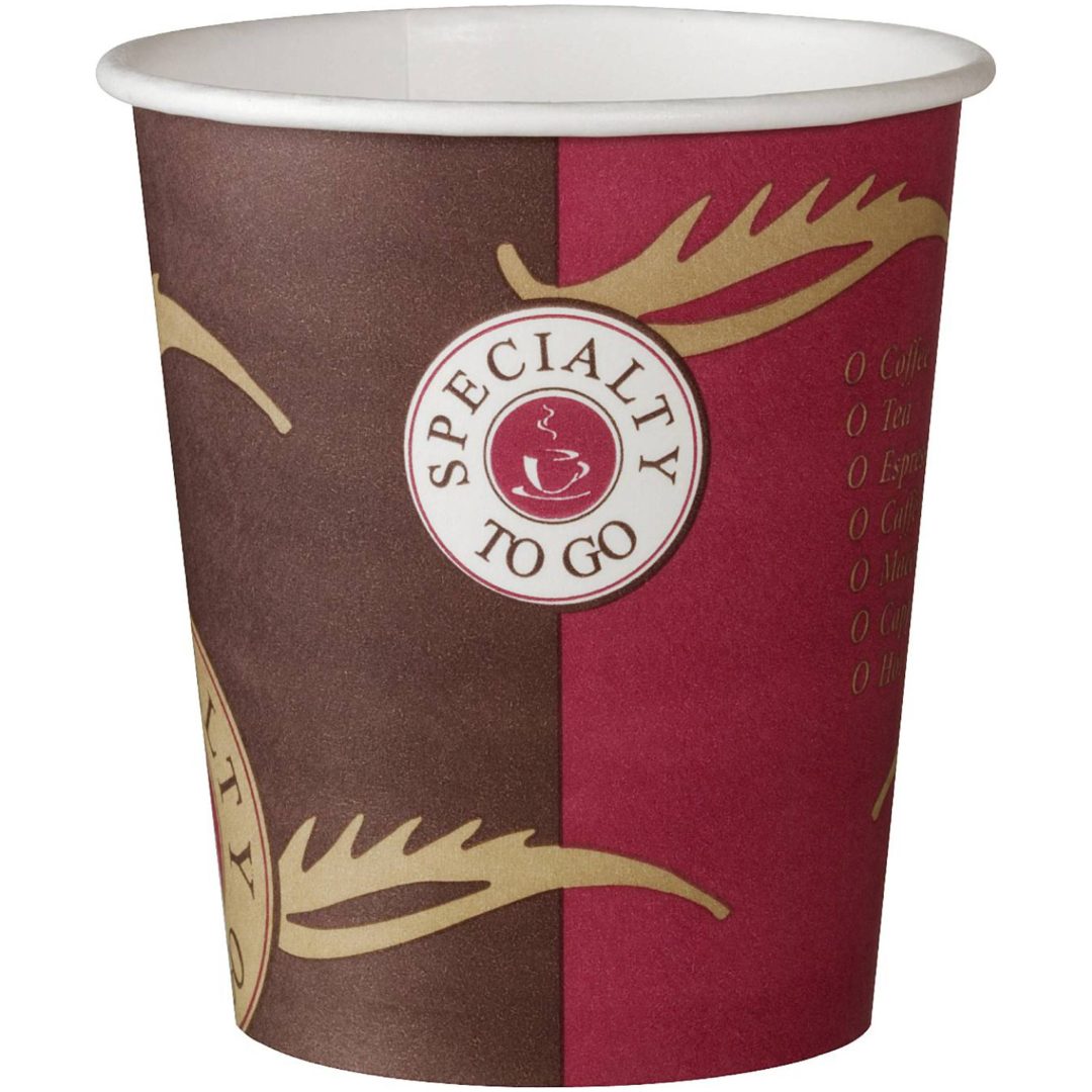 Varm drik kop papir Hot Cup PAPIRBÆGER HOT CUP 25CL 80S – billede 2