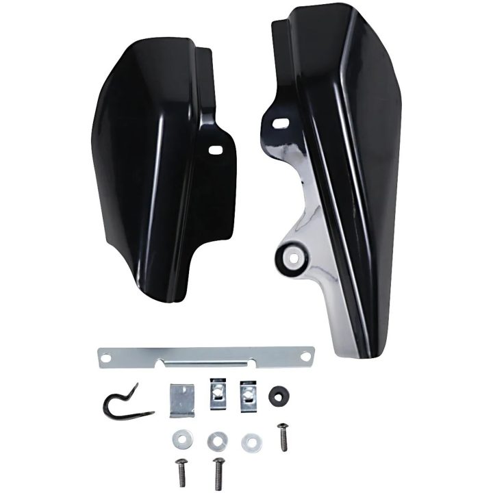 Varmebeskyttelse Rammemonteret Sort DRAG SPECIALTIES Varmedeflektor – billede 3