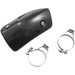 Varmeskjold Akrapovic Sort Carbon AKRAPOVIC