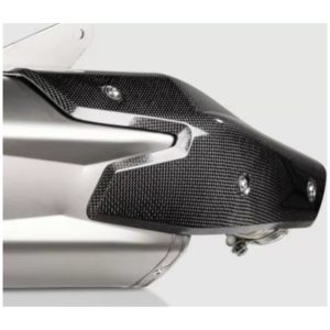Varmeskjold Kulfiber Sort AKRAPOVIC