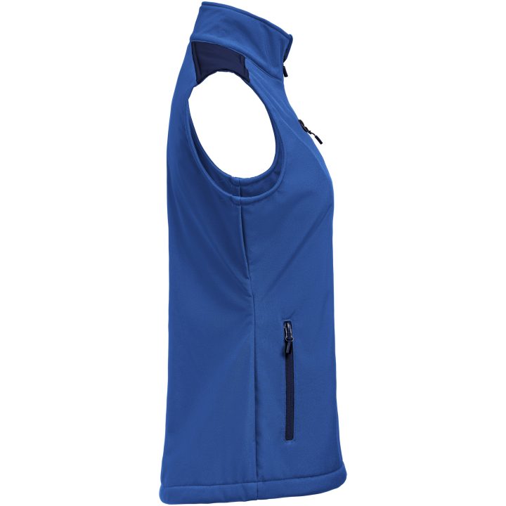 Väst Dam Softshell Koboltblå marinblå Printer PRIME XS – billede 3