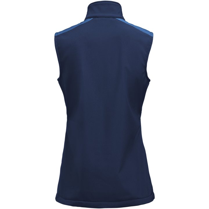 Väst Dam Softshell Marinblå/koboltblå Printer PRIME XS – billede 4