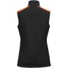 Väst Dam Softshell Svart/orange Printer PRIME XS – miniature 3