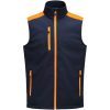 Väst Softshell Marinblå/neonorange Printer PRIME s – miniature 1