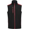 Väst Softshell Svart/röd Printer PRIME s – miniature 1