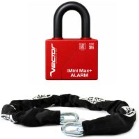 VECTOR Kit - 1200x14 mm Chain and New Minimax+ Alarm Padlock