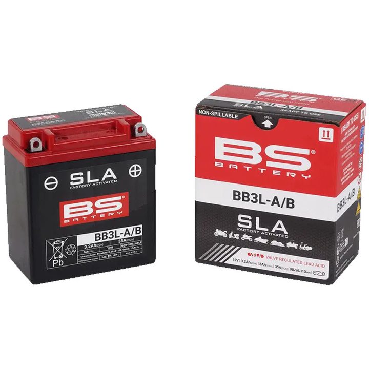 Vedligeholdelsesfrit batteri sort BS BATTERY – billede 2