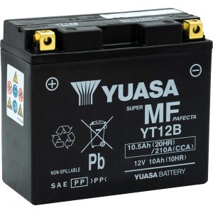 Vedligeholdelsesfrit batteri Yt sort YUASA