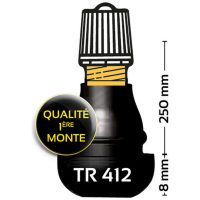 Ventil TR412 Gummieret BIHR