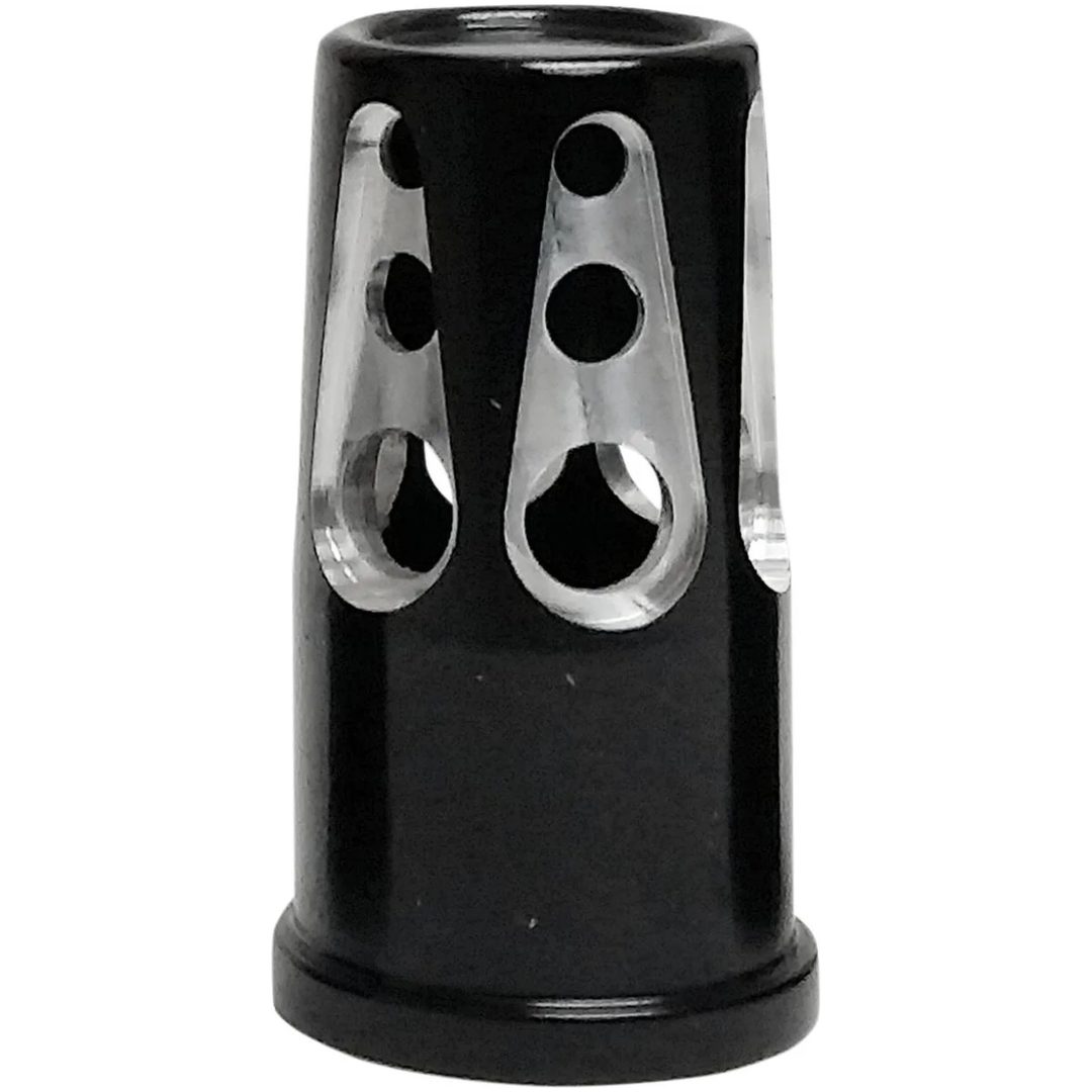 Ventildæksel Gatlin Sort Anodiseret AVON GRIPS