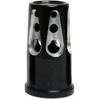 Ventildæksel Gatlin Sort Anodiseret AVON GRIPS