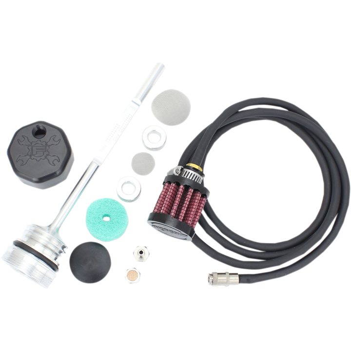 Ventileret Oliestandsmåler Sort FEULING PARTS Oliemålepind – billede 3