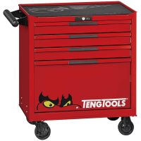 VERKTYGSVAGN 6 LÅDOR RÖD LÅG
