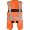 Vest 30321804 Hivisorange BLÅKLÄDER VEST 30321804 ORANGE S – miniature 2