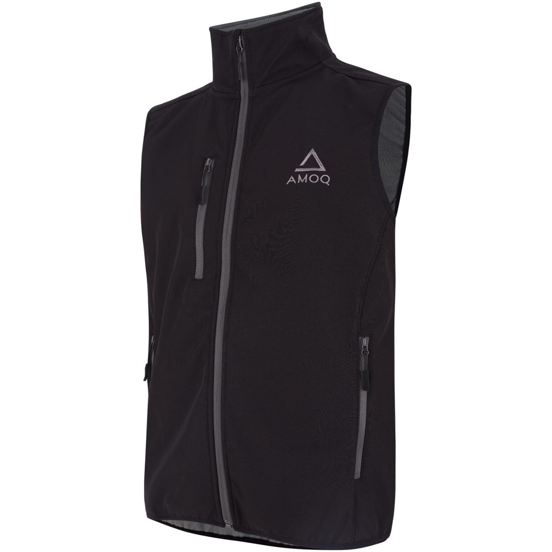 Vest Race Softshell Sort AMOQ s – billede 4