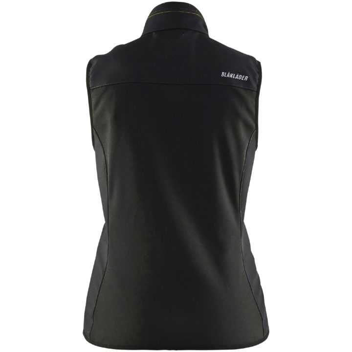 Veste dame 38512516 Sort / Hivisgul BLÅKLÄDER VEST 38512516 SORT/GUL XS – billede 2