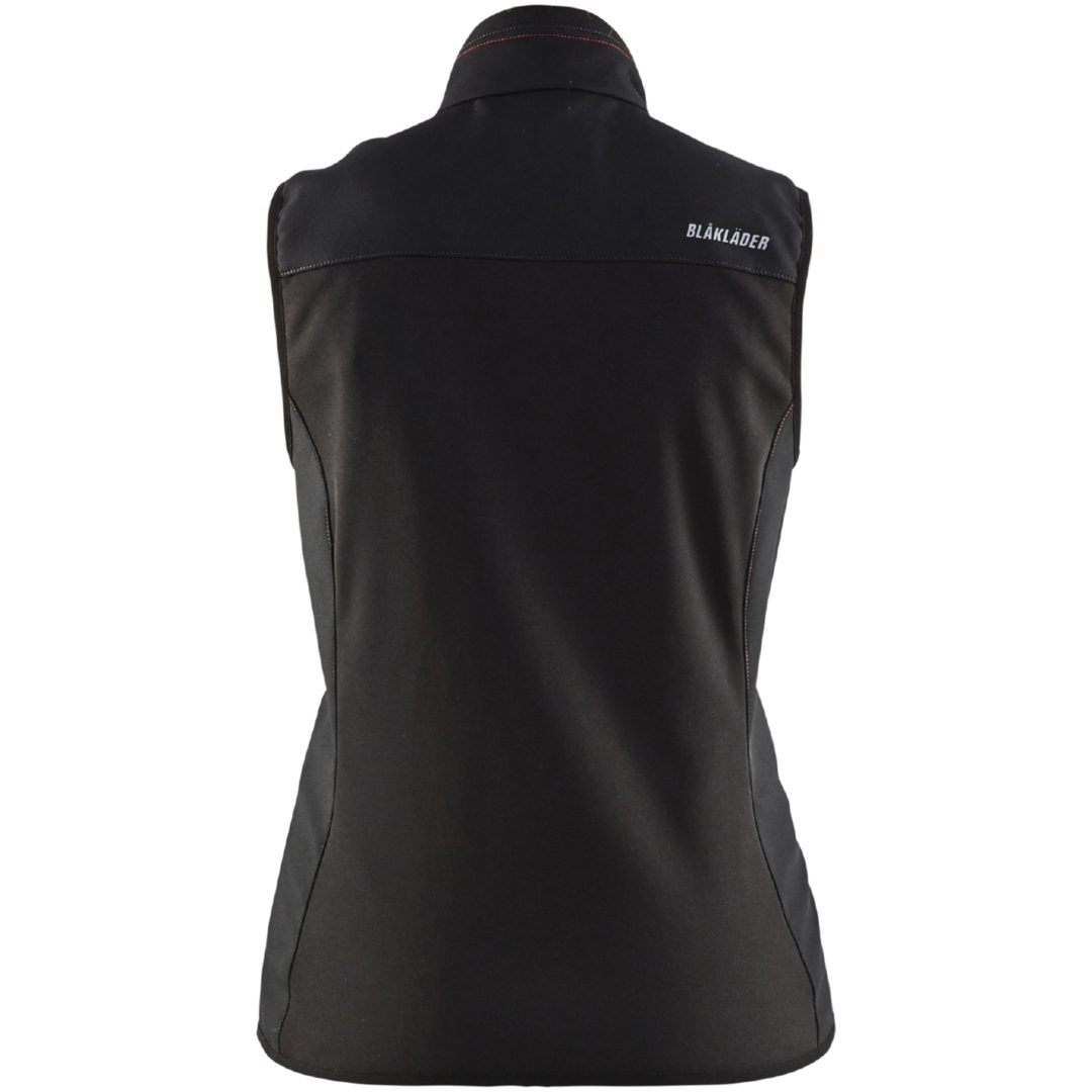 Veste dame 38512516 Sort / Hivisrød BLÅKLÄDER VEST 38512516 SORT/RØD XS – billede 2